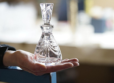 Glas blazen in kristalstad Leerdam