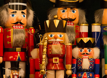 Middagje kerstshoppen in een tuincentrum