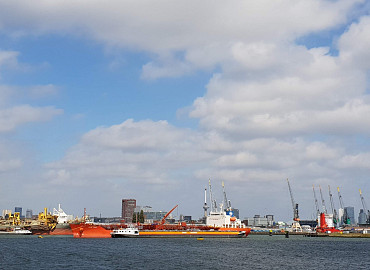 Architectuur en havens in Rotterdam