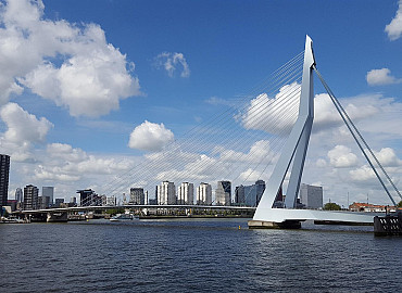 Moderne architectuur en de havens van Rotterdam