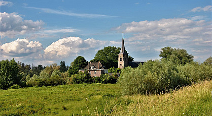 De rust van de Ooijpolder