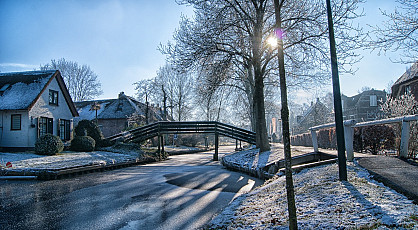 Wintersfeer in Giethoorn - NIEUW
